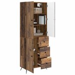 vidaXL Ensemble de Meubles 2 Pièces Bois ancien Bois d'ingénierie