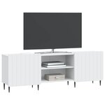 vidaXL Meuble TV Blanc 150 x 31 x 52 cm Bois d'ingénierie