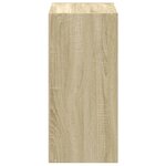 vidaXL Bibliothèque chêne sonoma 68 5x32x68 5 cm bois d'ingénierie