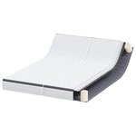 vidaXL Matelas 2 Pièces Blanc et Gris 70 x 190 cm Printemps Bonell