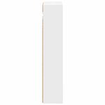 vidaXL Armoire murale de salle de bain Blanc 20 x 10 x 50 cm