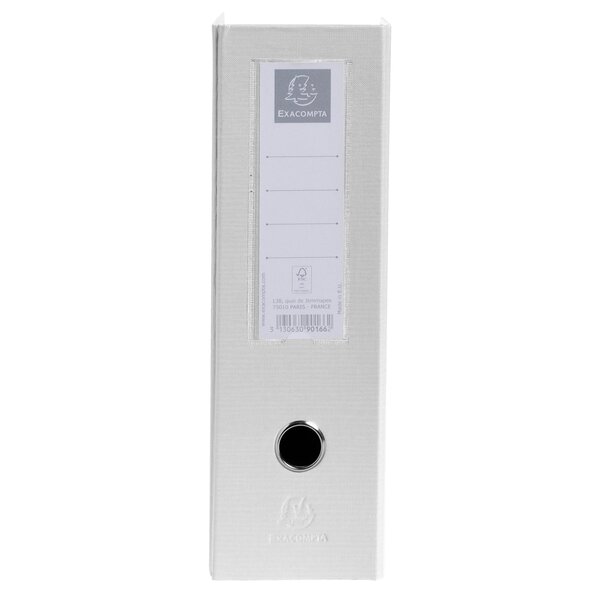 Porte-revues Pp - Dos 100mm - Livrés À Plat - 23x31cm - Blanc - X 10 - Exacompta