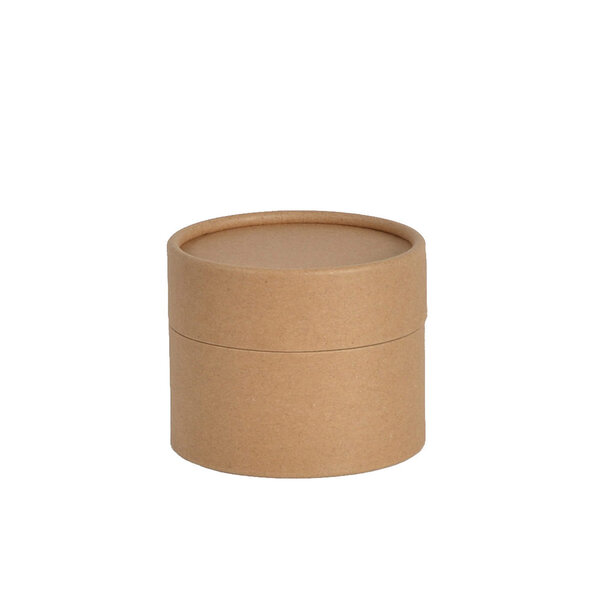 Lot de 6 boîtes cylindriques kraft 8.2 x 6.2 cm