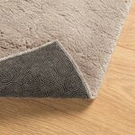 vidaXL Tapis HUARTE à poils courts doux et lavable sable 160x230 cm