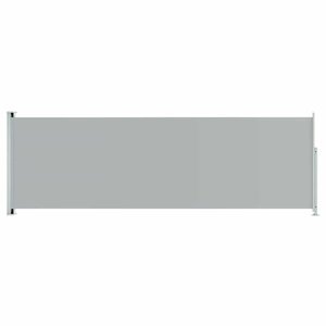 vidaXL Auvent latéral rétractable de patio 200x600 cm Gris