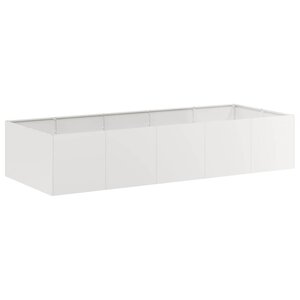 vidaXL Jardinière 200x80x40 cm acier inoxydable