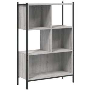 vidaXL Bibliothèque sonoma gris 72x28x109 cm bois d'ingénierie