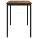 vidaXL Table de salle à manger / Table de repas Bois d'ingénierie