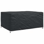 vidaXL Housse pour meubles Uni Noir 240 x 160 x 100 cm 600D