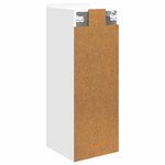 vidaXL Armoire Murale Blanc 33 x 34 5 x 94 cm Bois d'ingénierie