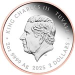 Pièce de monnaie en Argent 2 Dollars g 62.2 (2 oz) Millésime 2025 PATRICK STAR