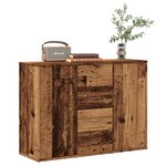 vidaXL Buffet vieux bois 88x30x64 cm bois d'ingénierie