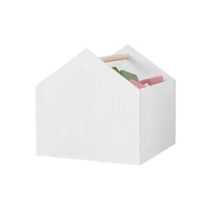 Boîte de rangement HOUSE blanc