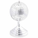 vidaXL Sculpture Argent Aluminium