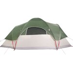 vidaXL Tente familiale à dôme 9 personnes vert imperméable