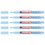 Marqueur Peinture brillante 751 Bleu Pastel Pointe Ronde 1-2 mm x 5 EDDING