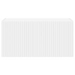 vidaXL Meuble TV mural Blanc 60 x 31 x 29.5 cm Bois d'ingénierie