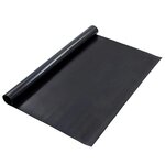 vidaXL Tapis de sol Noir 1 2 x 2 m Caoutchouc