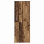 vidaXL Haut Armoire Bois ancien 70 x 42.5 x 185 cm Bois d'ingénierie