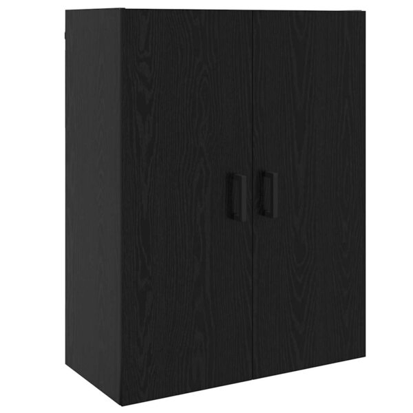 vidaXL Meuble mural Chêne noir 69 5 x 34 x 90 cm Bois d'ingénierie