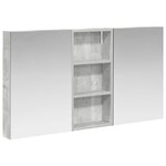 vidaXL Ensemble de Meubles de Salle de Bain 3 Pièces 110 x 10 5 x 60 5 cm