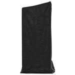 vidaXL Coussin de tête de lit marron foncé 180 cm tissu