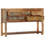vidaXL Buffet 120x30x75 cm Bois de récupération solide