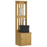 vidaXL Portemanteau SANDNES 45x40x159 5 cm bois massif pin