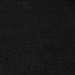 vidaXL Jeté Noir 150 x 200 cm Toison