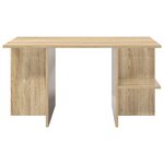 vidaXL Table basse Chêne Sonoma 87 x 50 x 45 cm Bois d’ingénierie