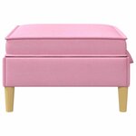 vidaXL Sofa avec rangement Tissu
