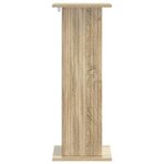 vidaXL Support de Plante 2 pc Chêne Sonoma 30 5 x 30 x 80 5 cm