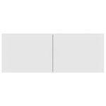 vidaXL Ensemble de meubles TV 5 Pièces Blanc Bois d'ingénierie