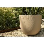 Pot de fleurs Sereh Rond 47 - Beige Ø 47 x hauteur 40 cm 100 recyclé
