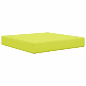 vidaXL Coussin de canapé d'extérieur Vert 60 x 60 x 8 cm Polyester