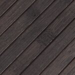 vidaXL Tapis rectangulaire marron foncé 70x400 cm bambou