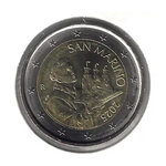 2 euros officielle Saint Marin 2025 UNC.