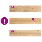 vidaXL Marches d'escalier 4Pièces non traité 120x30x2cm bois chêne massif
