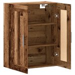 vidaXL Armoire murale vieux bois 69 5x34x90 cm bois d'ingénierie