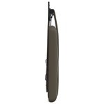 vidaXL Tête de lit suspendue Avec lumière LED Gris Simili cuir