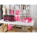 Module De Classement Big Box Plus 5 Tiroirs Iderama - Framboise Brillant - Exacompta
