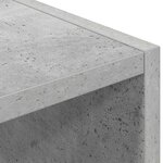 vidaXL Buffet Gris béton 90 x 30 x 90 cm