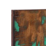 vidaXL Tête de lit multicolore 120 cm bois massif récupération