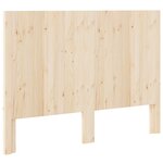 vidaXL Tête de lit 140x104 cm bois massif de pin