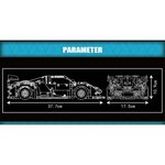 Mould King 13174 - Véhicule de sport P1-GTR