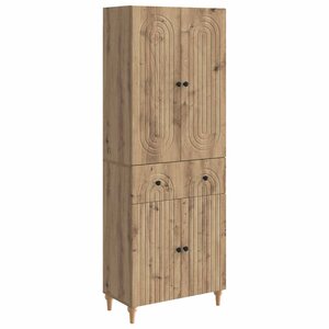 vidaXL Ensemble de Meubles 2 Pièces 66 x 34 5 x 90 cm Bois d'ingénierie