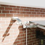 vidaXL Auvent Blanc 5 × 3 5 m Métal