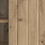 vidaXL Meuble TV Chêne artisanal 150 x 31 x 52 cm Bois d'ingénierie
