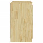 vidaXL Armoire latérale 60x36x65 cm bois de pin massif