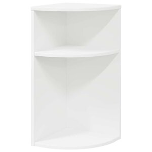 vidaXL Table d'appoint Blanc 29 6 x 29 6 x 60 cm Bois d'ingénierie